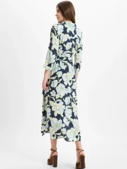 More & More Damen Freizeitkleid in marine grün