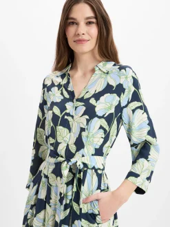 More & More Damen Freizeitkleid in marine grün