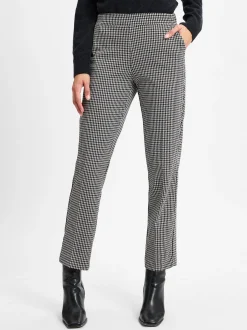 More & More Damen Hose in schwarz beige - Länge: lang