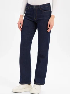 More & More Damen Jeans in rinsed - Länge: lang