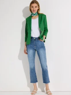 More & More Damen Jeans - Nos in light stone