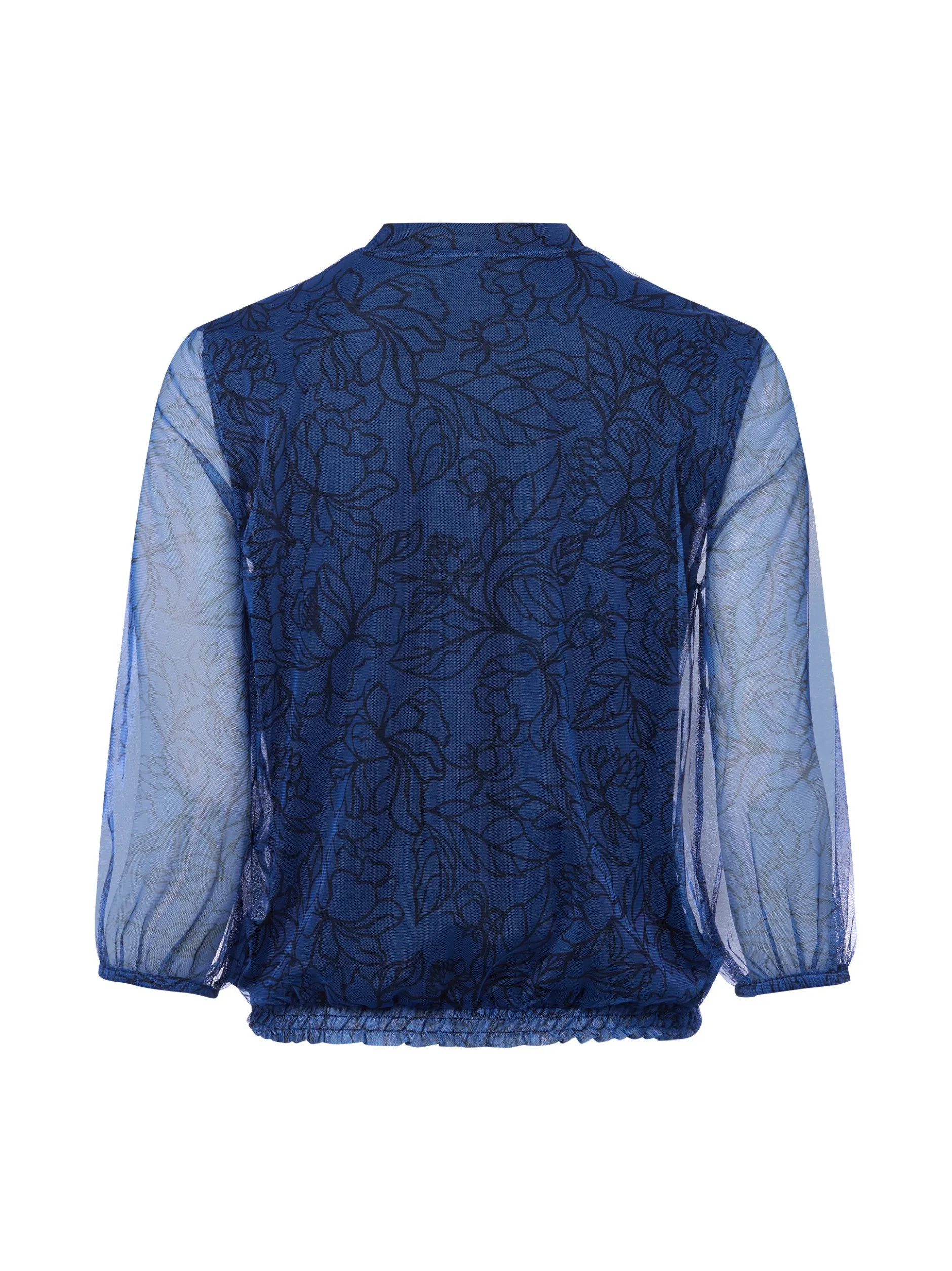 More & More Damen Langarmshirt in marine