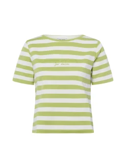 More & More Damen T-Shirt in erbse weiß - Ärmel: kurzarm