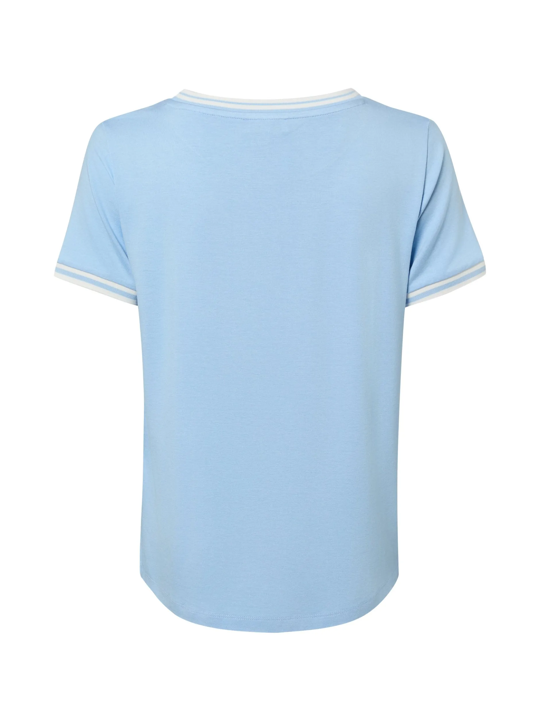 More & More Damen T-Shirt in hellblau - Ärmel: kurzarm