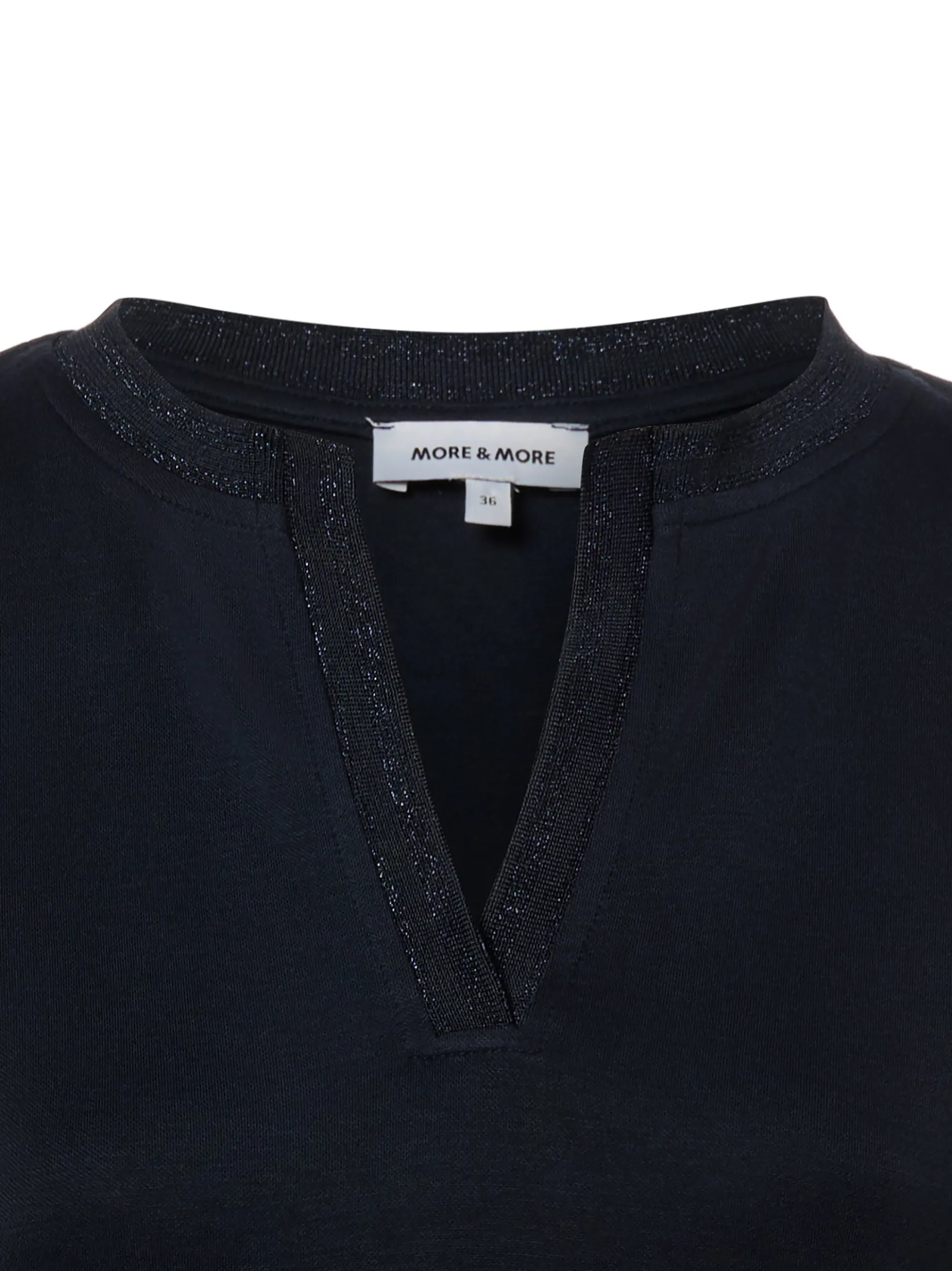 More & More Damen T-Shirt in marine - Ärmel: kurzarm