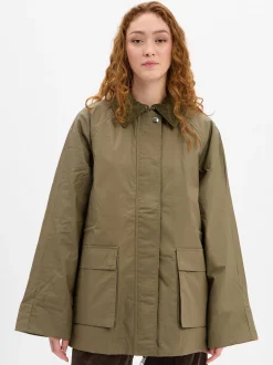 Msch Copenhagen Damen Übergangsjacke - MSCHoana in khaki