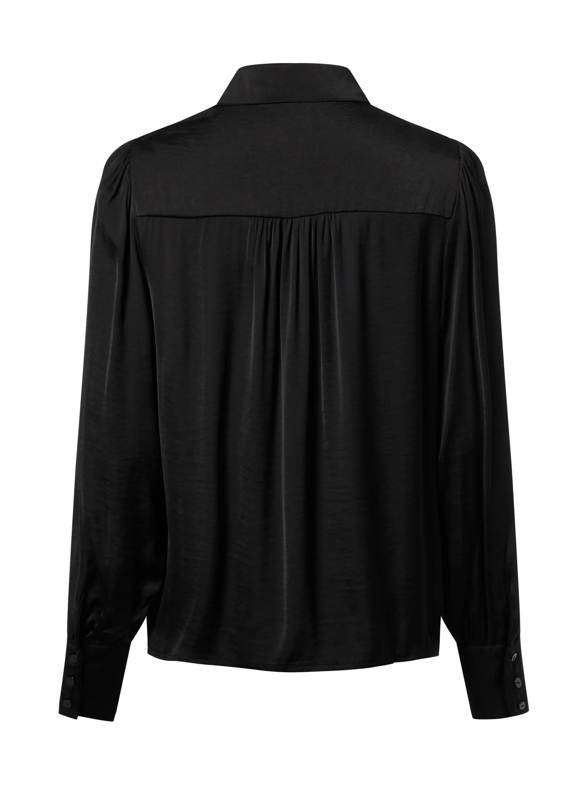 Msch Copenhagen Damen Bluse - MSCHViloah Maluca in schwarz