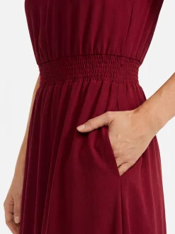 Msch Copenhagen Damen Freizeitkleid - MSCHDaria in rot