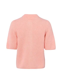 Msch Copenhagen Damen Kurzarm-Strickjacke mit Alpaka-Anteil - MSCHJinie Hope in aprikot