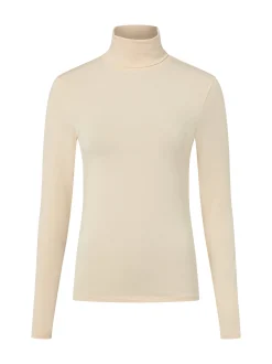 Msch Copenhagen Damen Langarmshirt - MSCHBetrina in beige