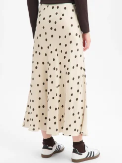 Msch Copenhagen Damen Rock - MSCHClarette Irda in beige schwarz