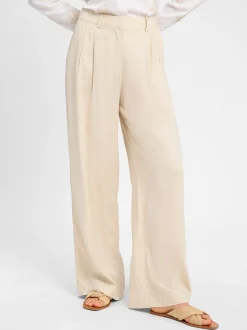 Msch Copenhagen Damen Stoffhose - MSCHRyan Conella in beige