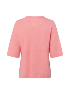 Msch Copenhagen Damen Strickpullover mit Alpakaanteil - MSCHKellsey Algeria in rosa
