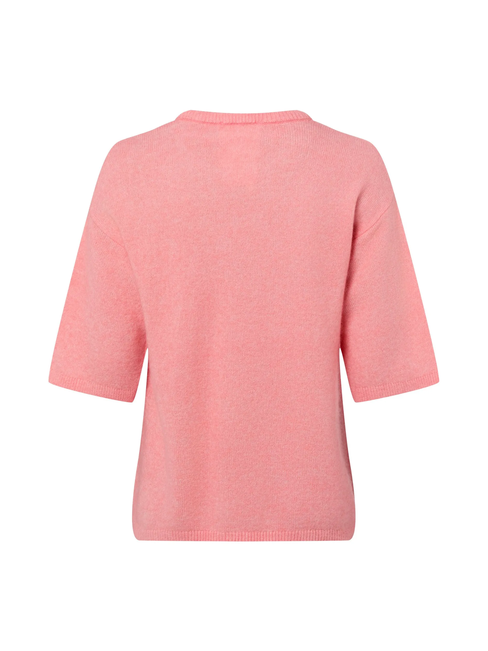 Msch Copenhagen Damen Strickpullover mit Alpakaanteil - MSCHKellsey Algeria in rosa