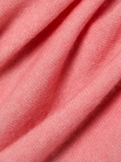 Msch Copenhagen Damen Strickpullover mit Alpakaanteil - MSCHKellsey Algeria in rosa