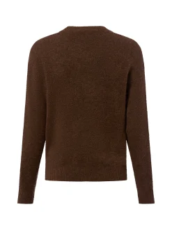 Msch Copenhagen Damen Strickpullover mit Alpakaateil - MSCHFestina Hope in schlamm