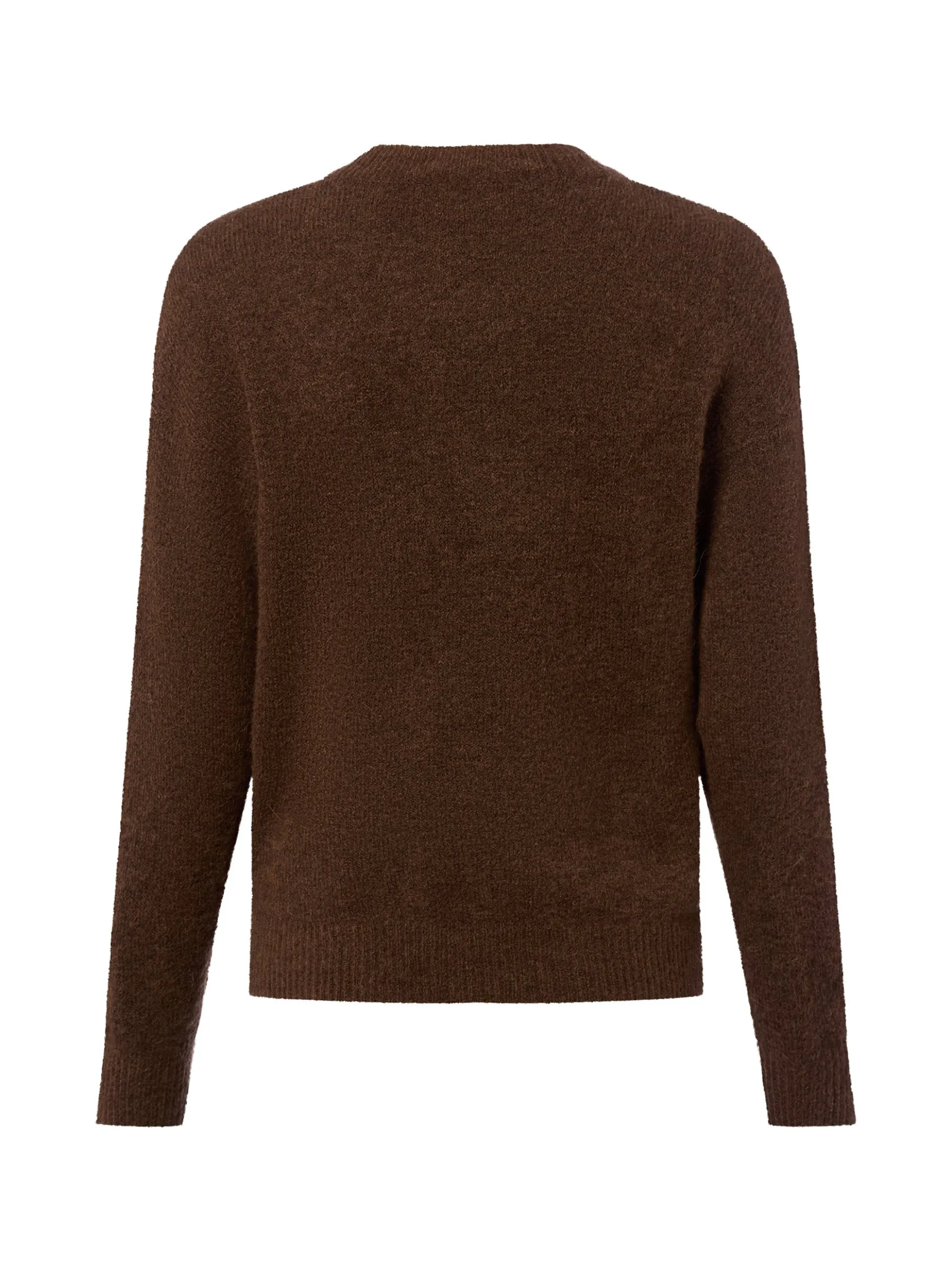 Msch Copenhagen Damen Strickpullover mit Alpakaateil - MSCHFestina Hope in schlamm