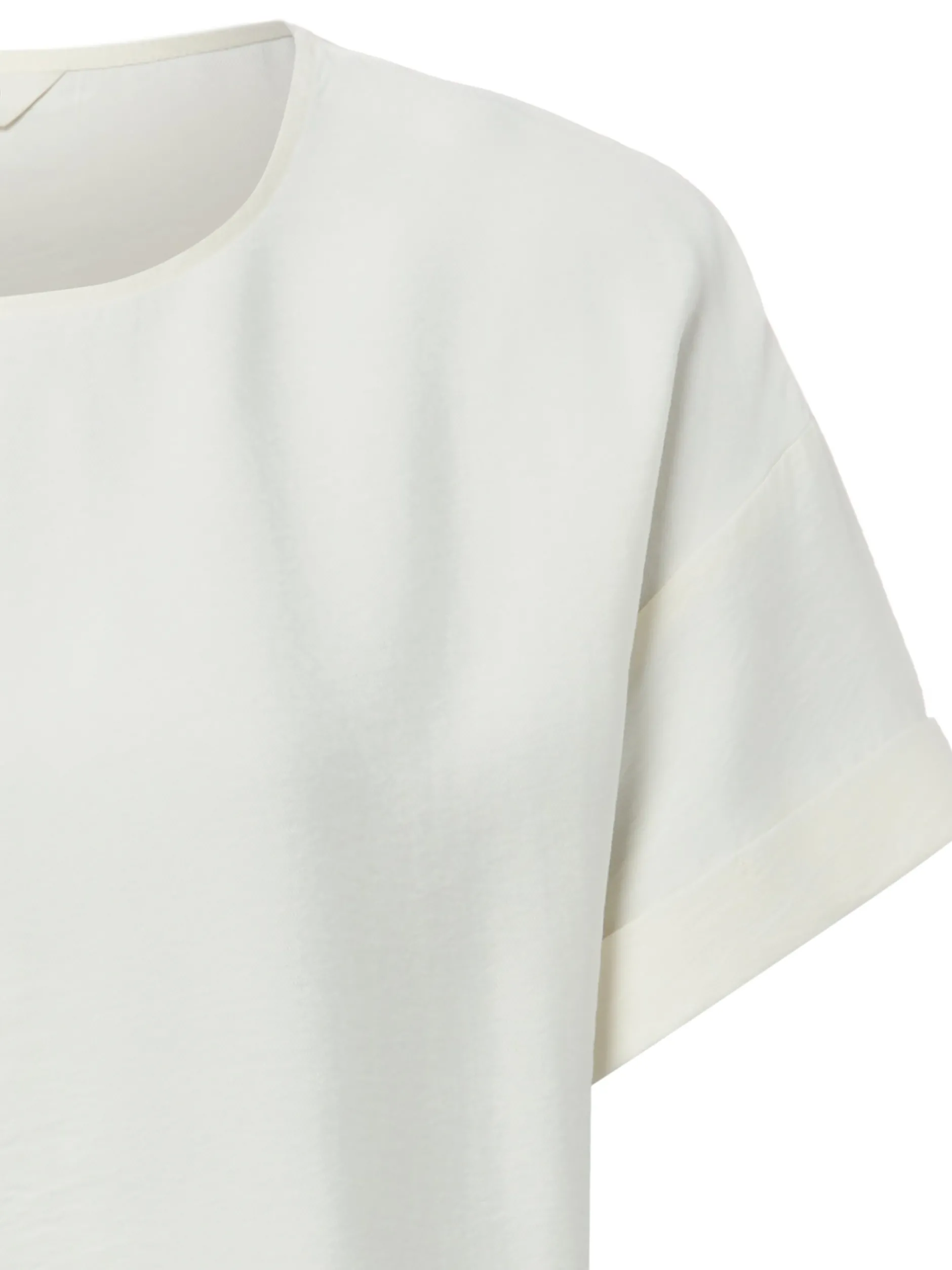 Msch Copenhagen Damen T-Shirt - MSCHBasina in ecru
