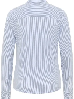 Mustang Damen Bluse in blau - Ärmel: langarm