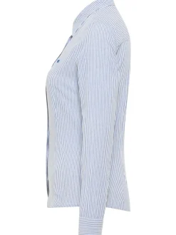 Mustang Damen Bluse in blau - Ärmel: langarm
