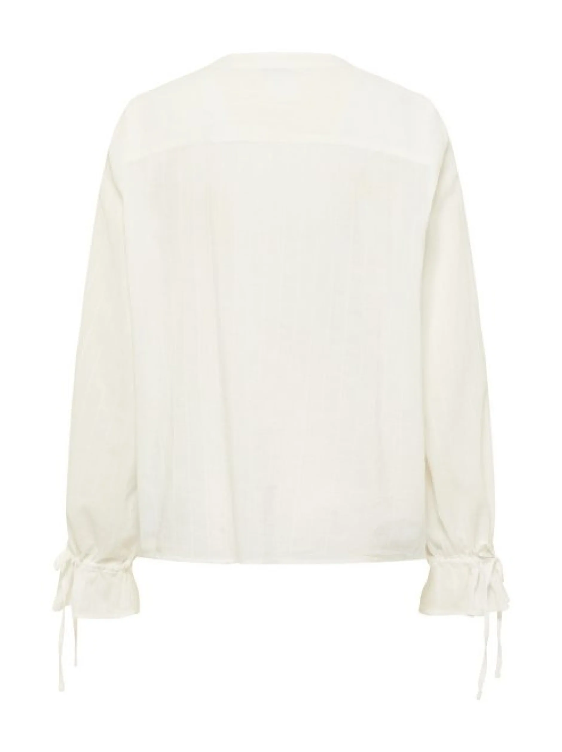 Mustang Damen Bluse in weiß - Ärmel: langarm
