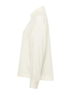 Mustang Damen Bluse in weiß - Ärmel: langarm