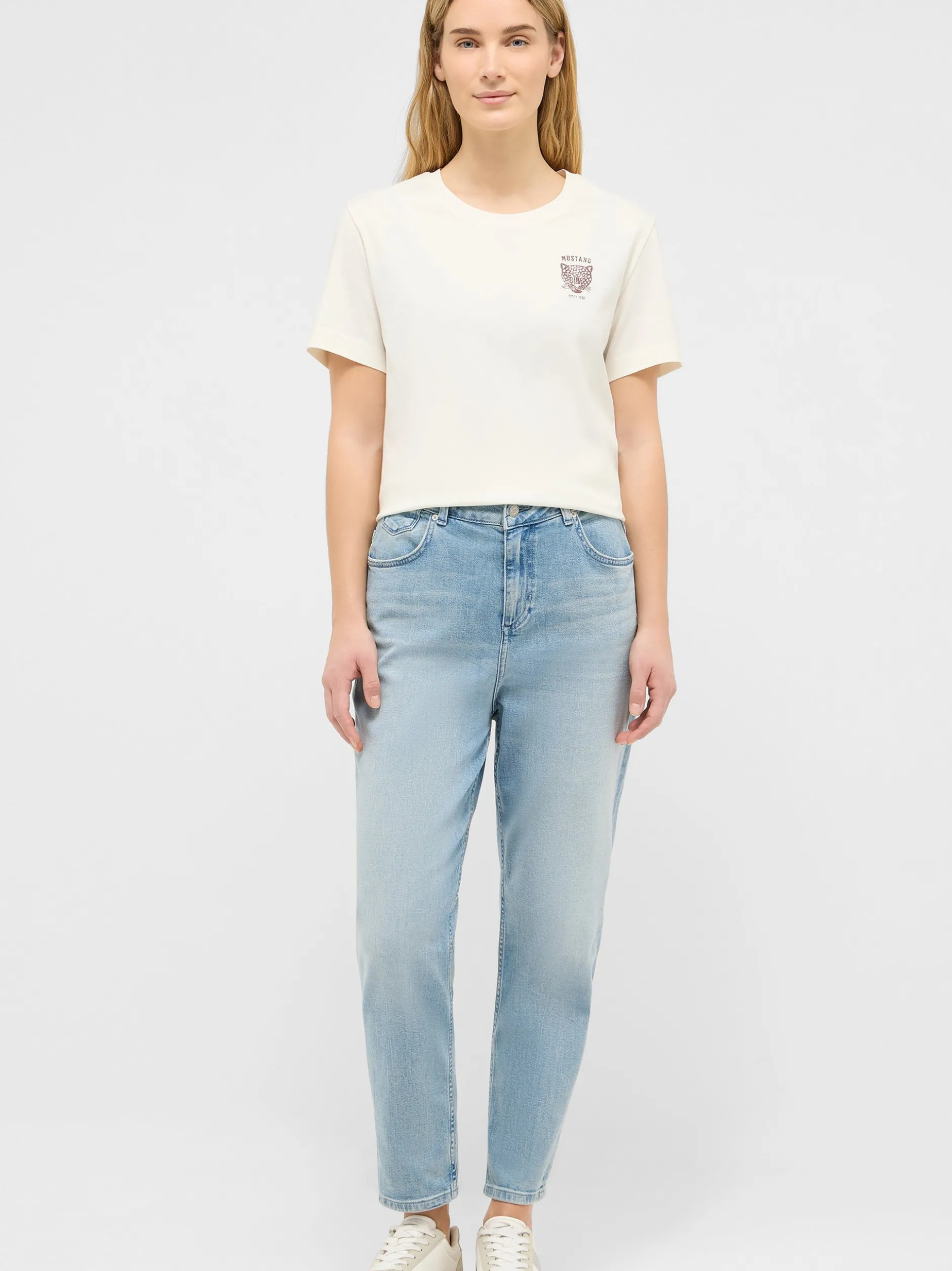 Mustang Damen Jeans in hellblau