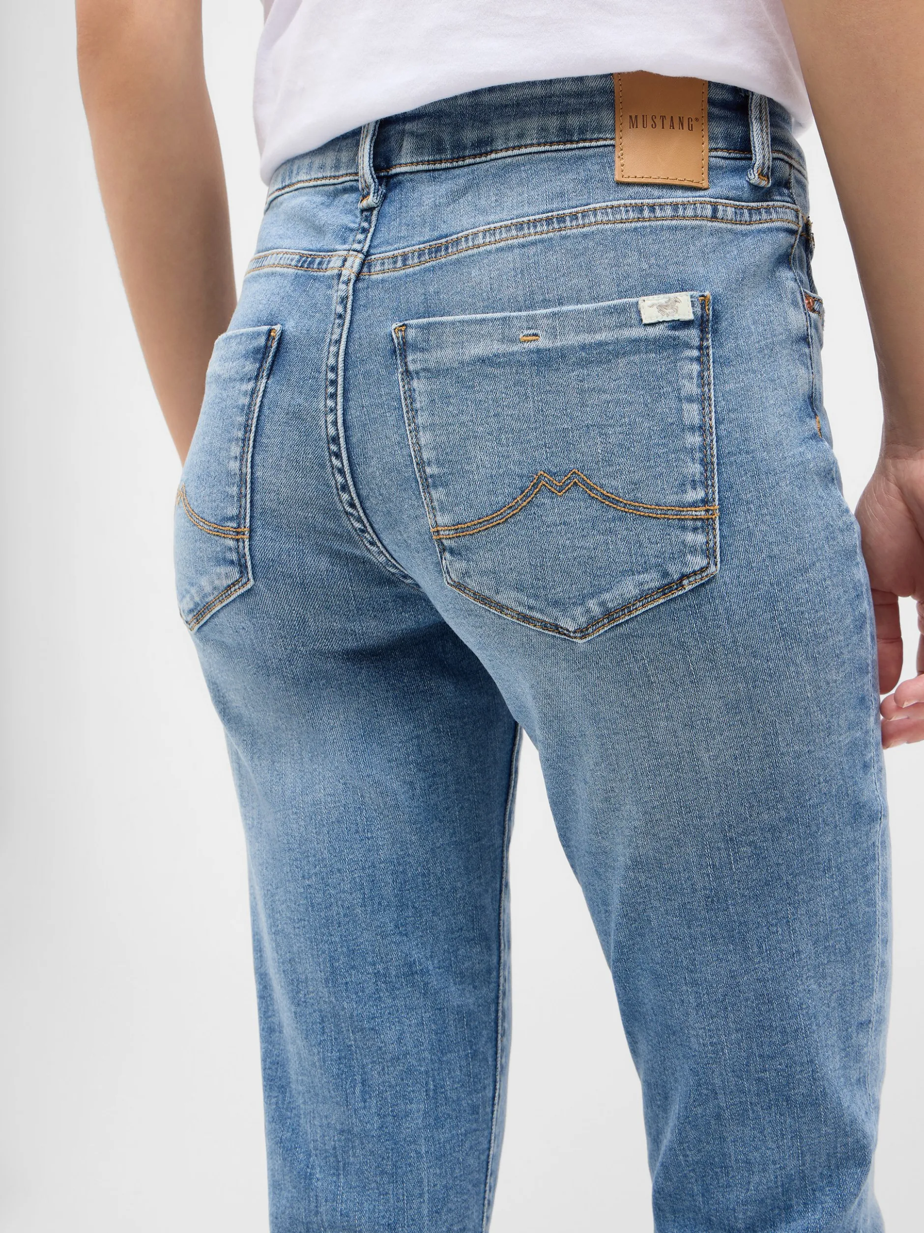 Mustang Damen Jeans in light stone