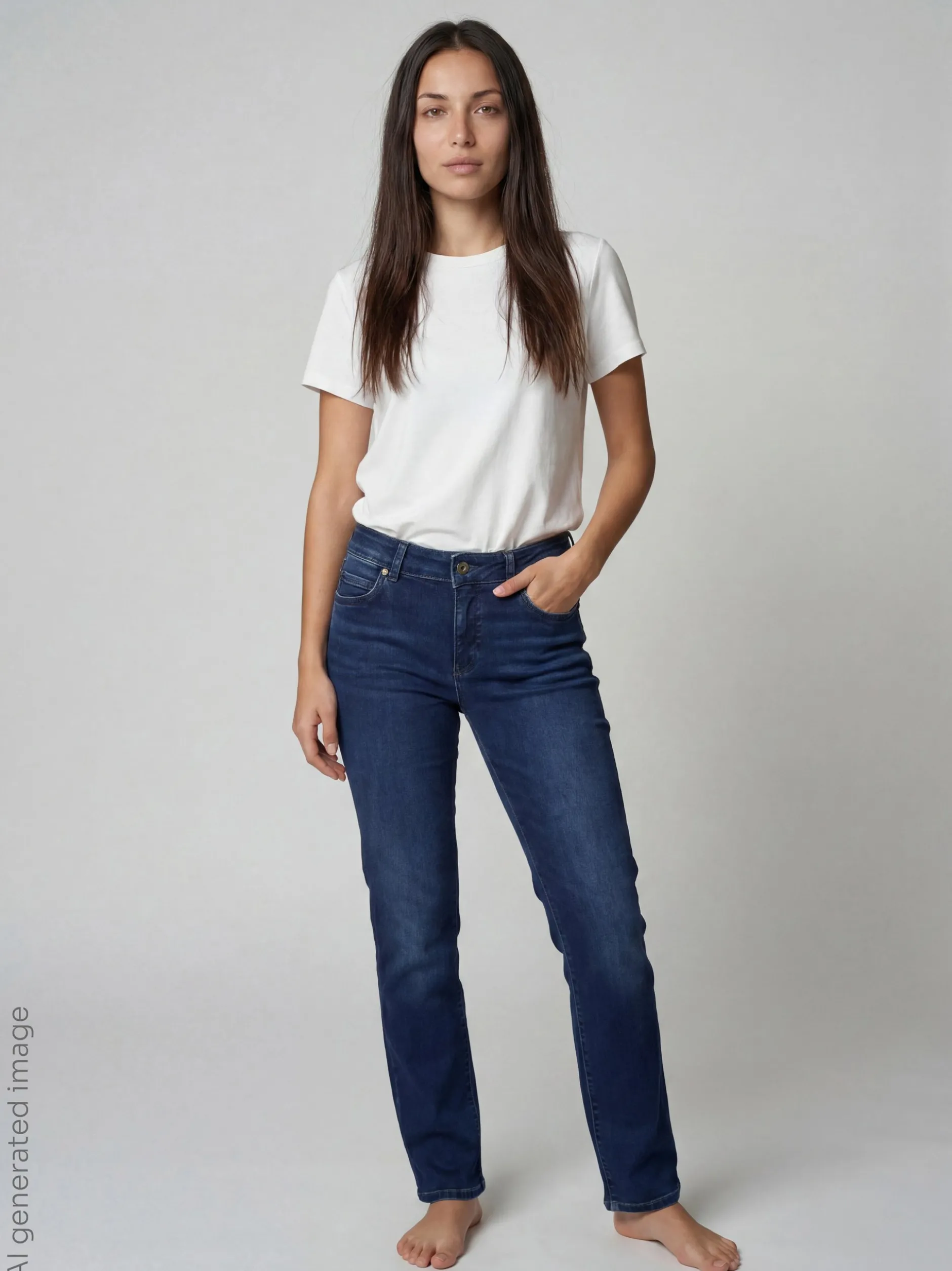 Mustang Damen Jeans in medium stone