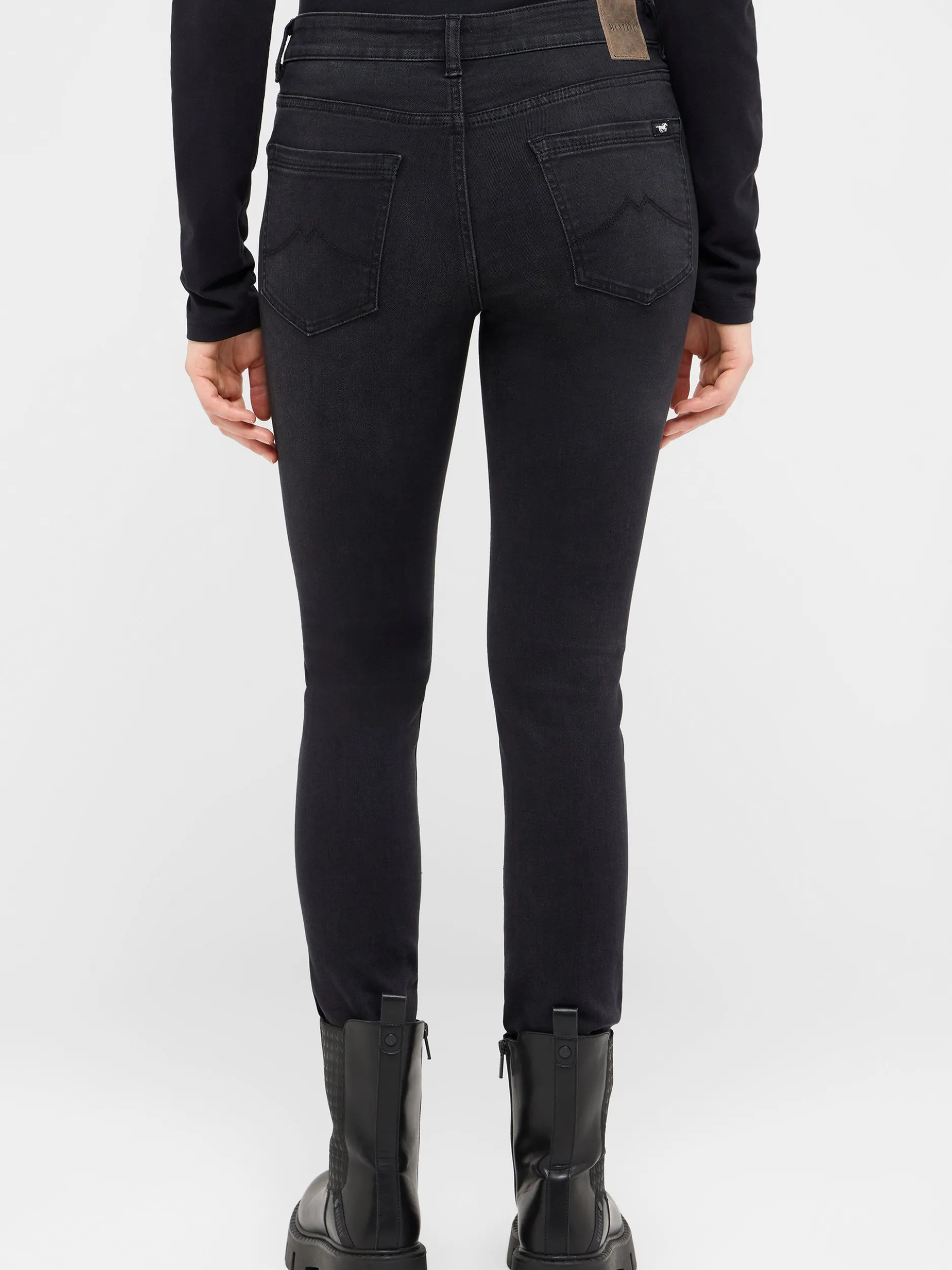 Mustang Damen Jeans in schwarz