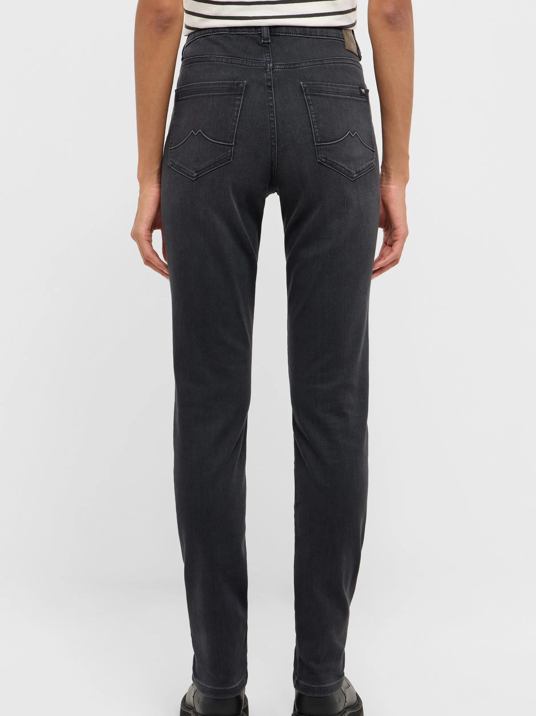 Mustang Damen Jeans in schwarz