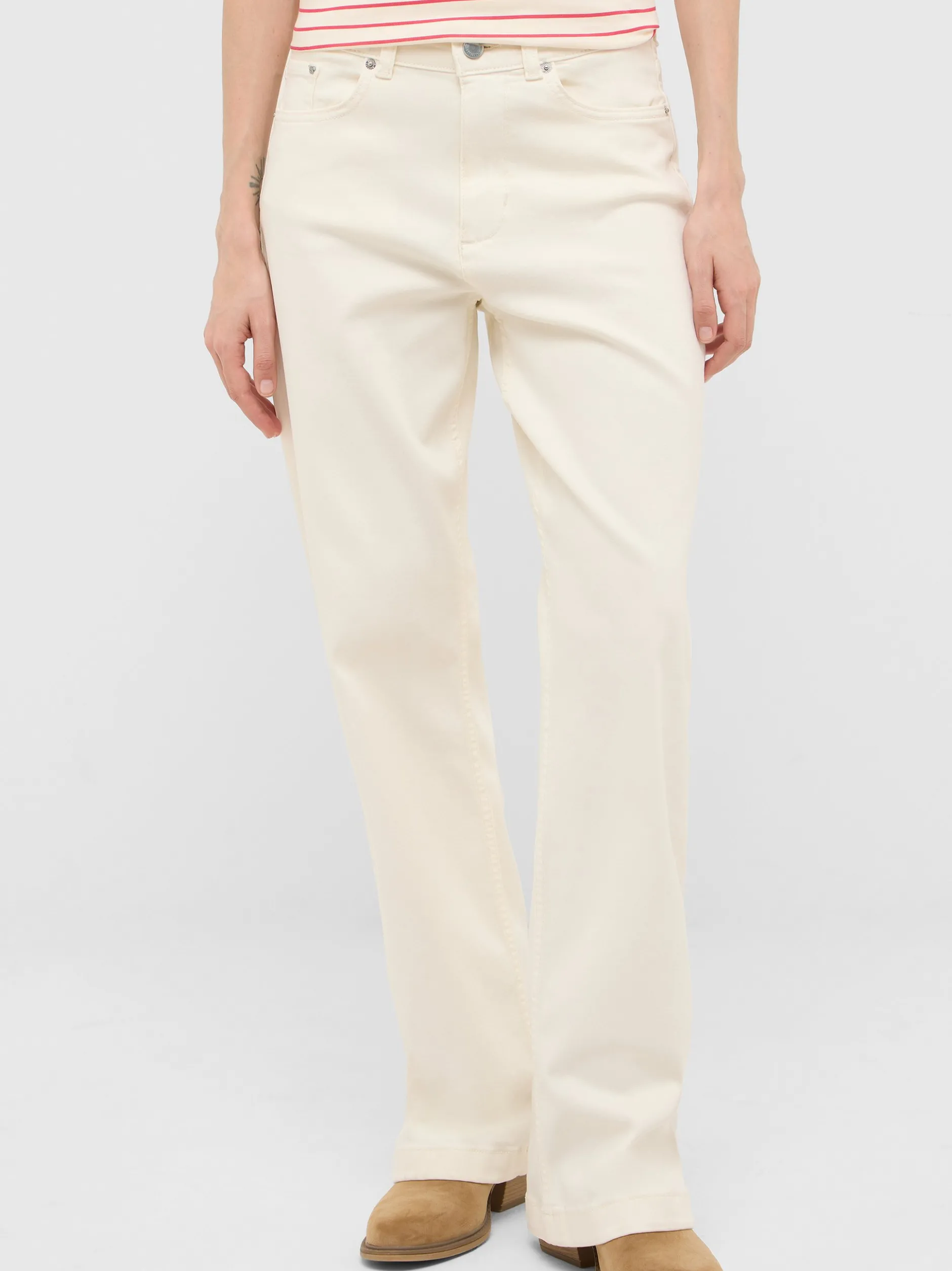 Mustang Damen Jeans in weiß