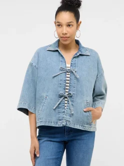 Mustang Damen Jeansjacke in hellblau