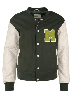 Mustang Damen Lederblouson in grün