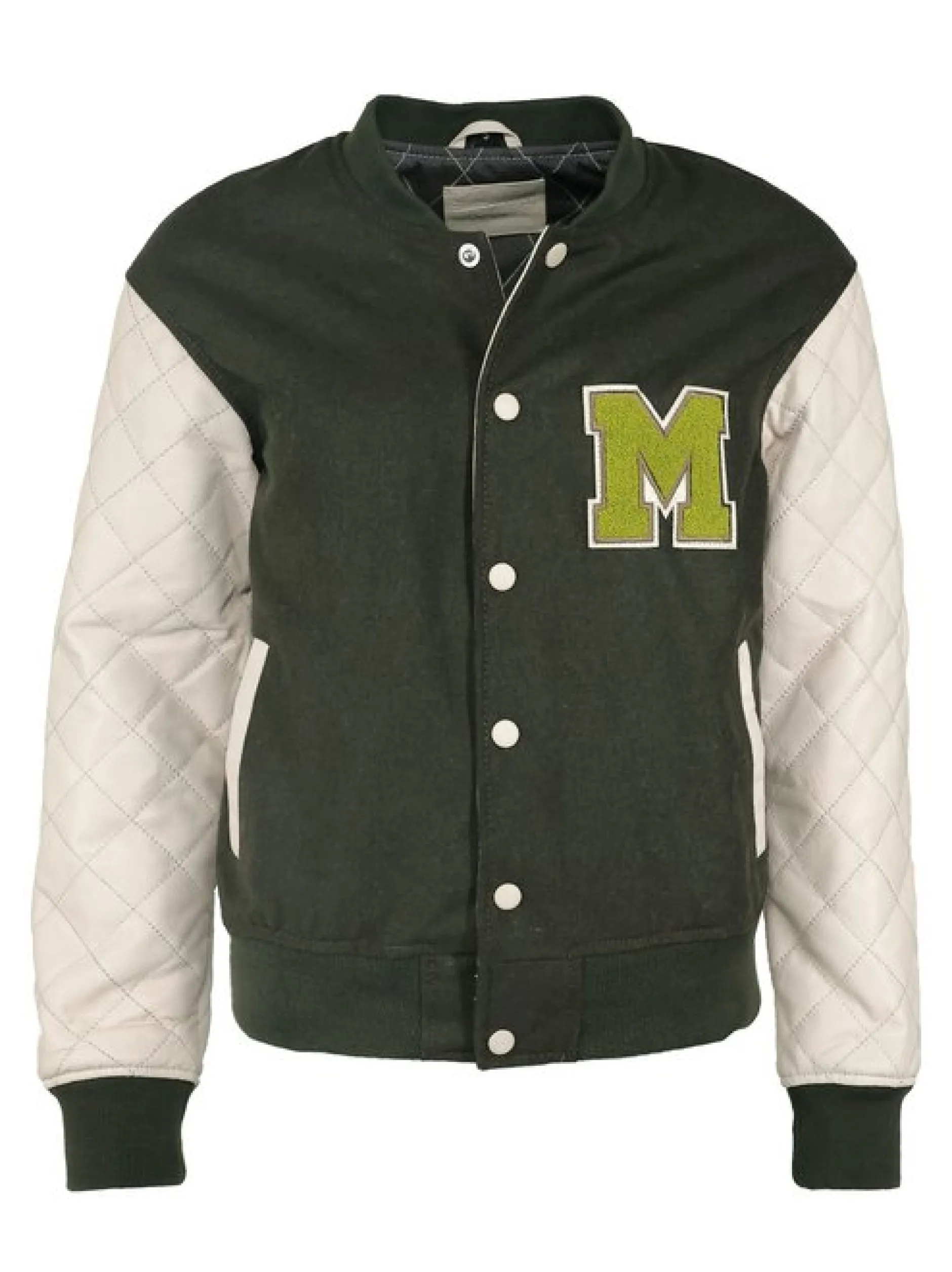Mustang Damen Lederblouson in grün