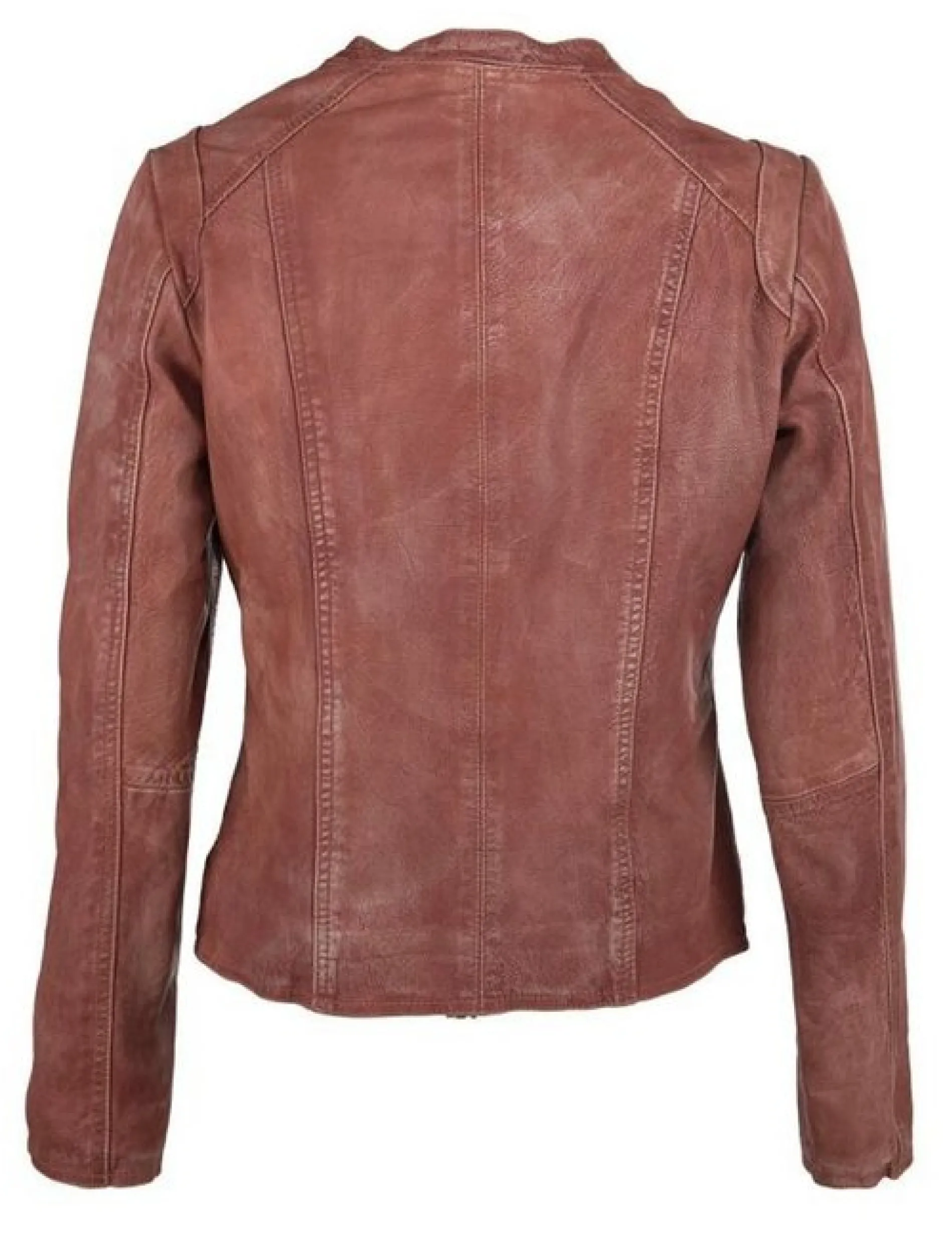 Mustang Damen Lederjacke in braun