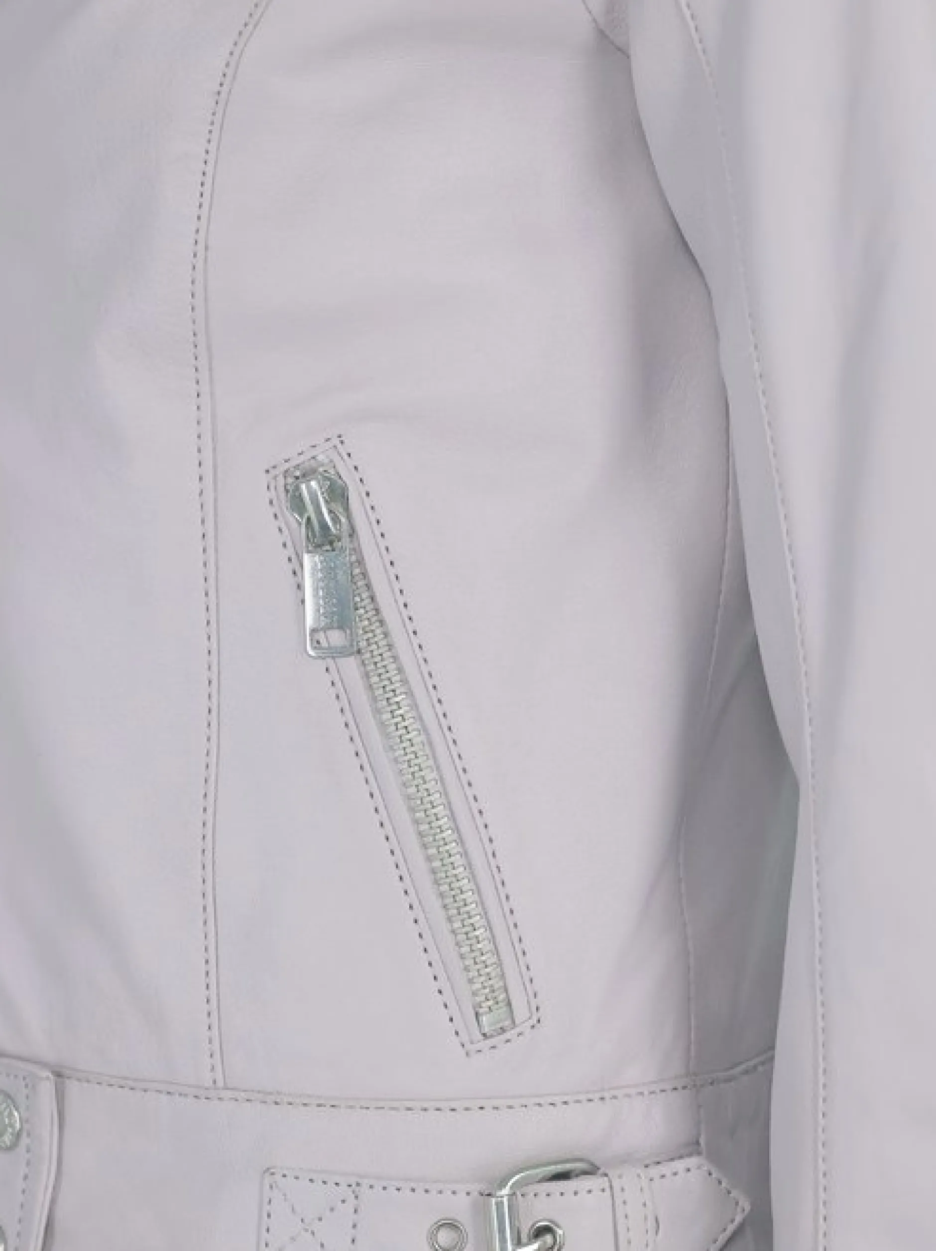 Mustang Damen Lederjacke in lila