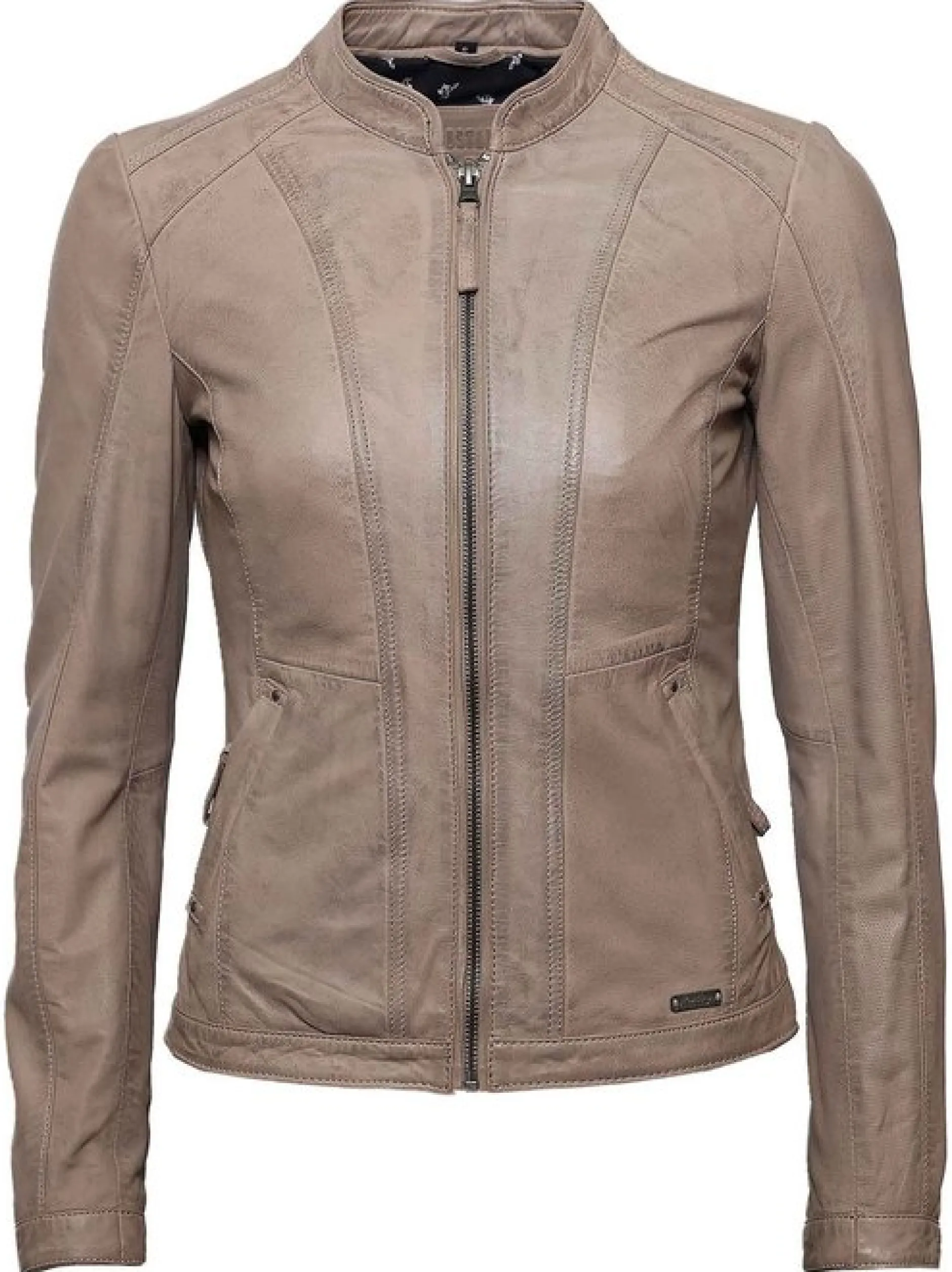 Mustang Damen Lederjacke in rosa