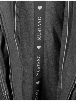 Mustang Damen Lederjacke in schwarz