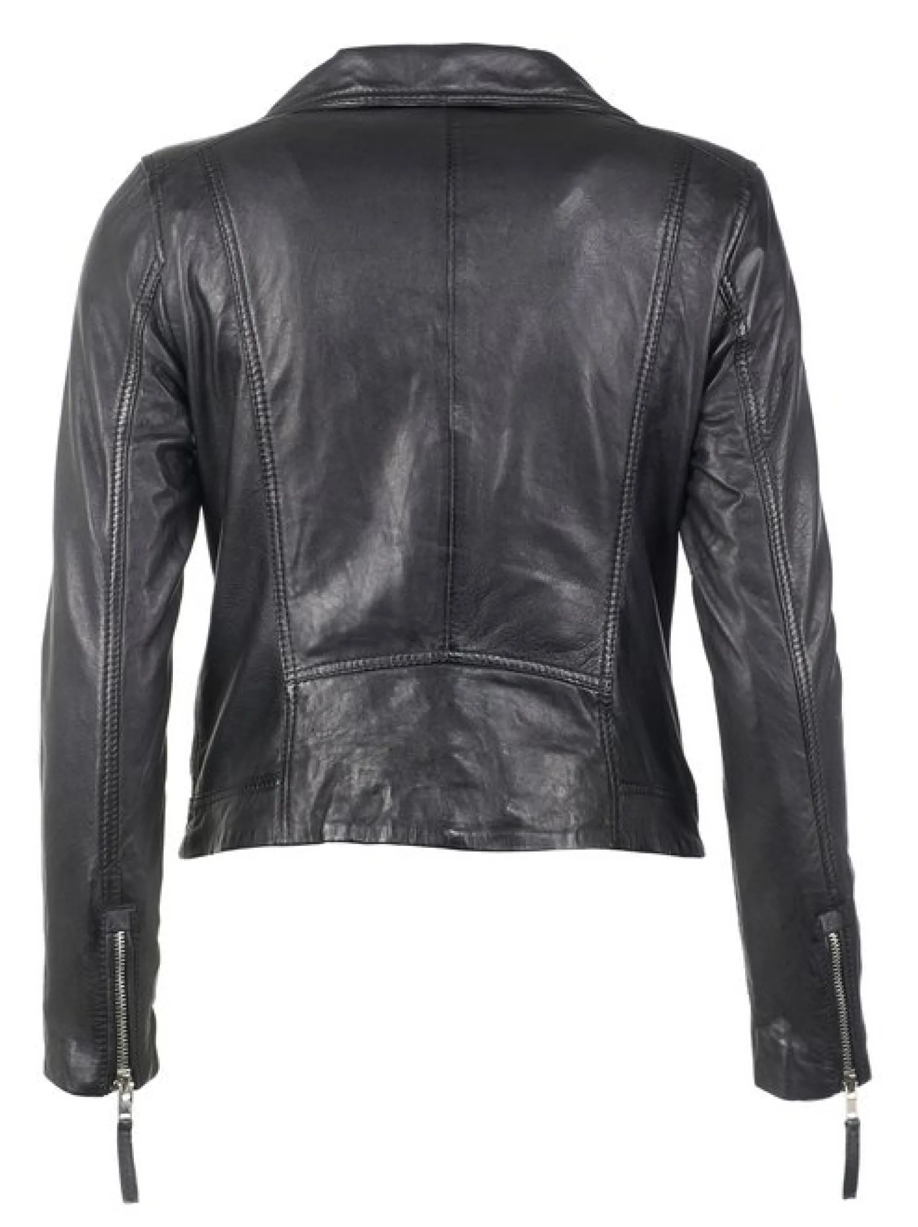 Mustang Damen Lederjacke in schwarz