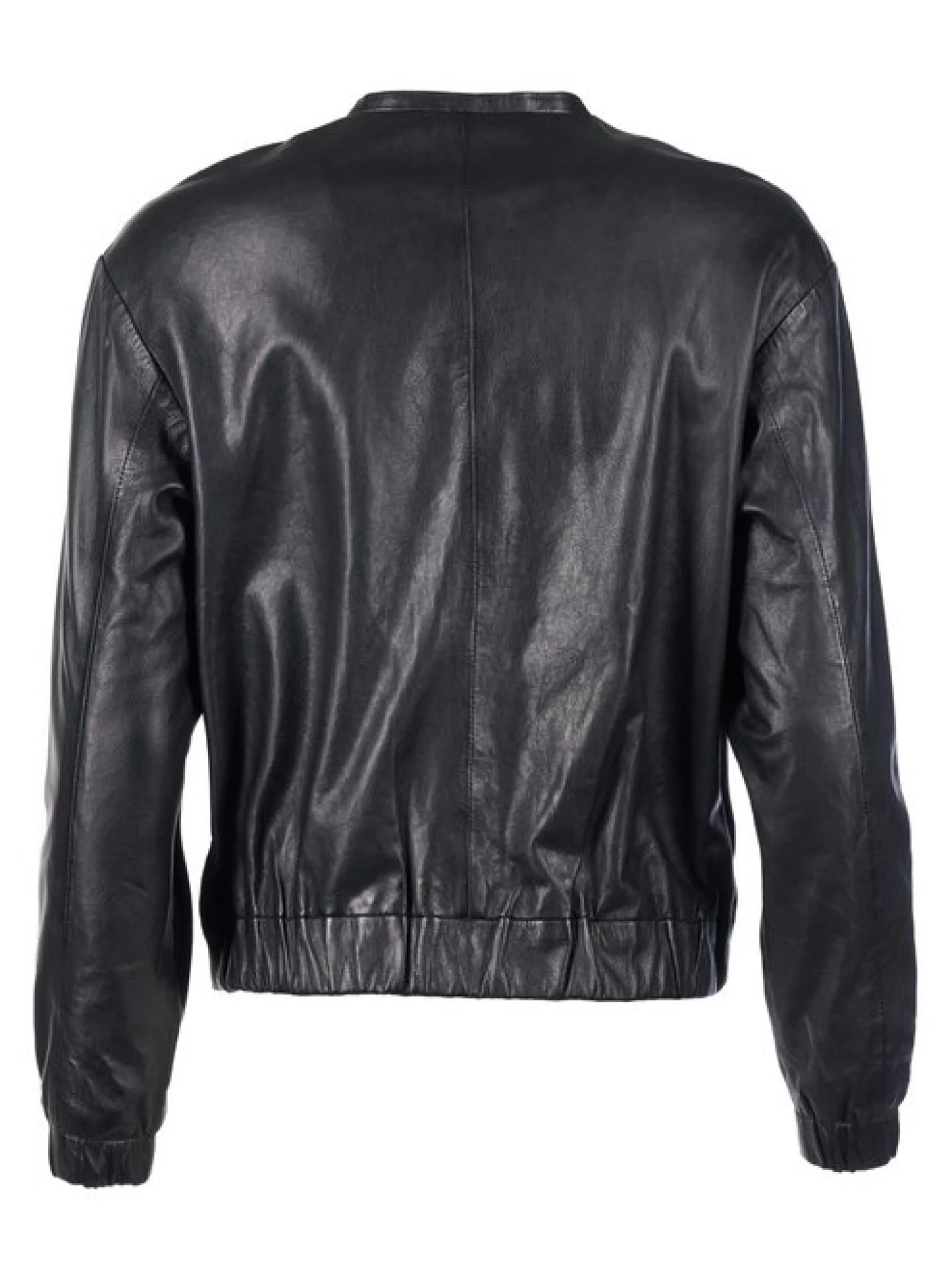 Mustang Damen Lederjacke in schwarz