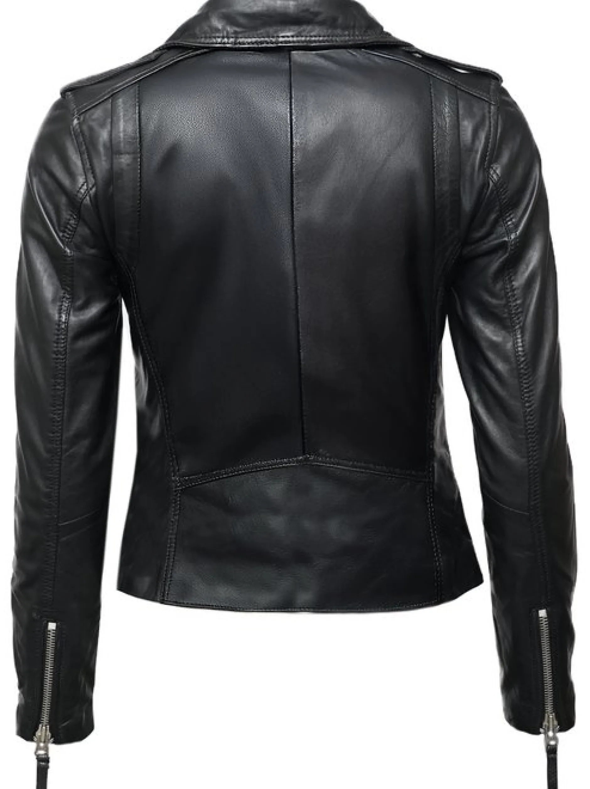Mustang Damen Lederjacke in schwarz