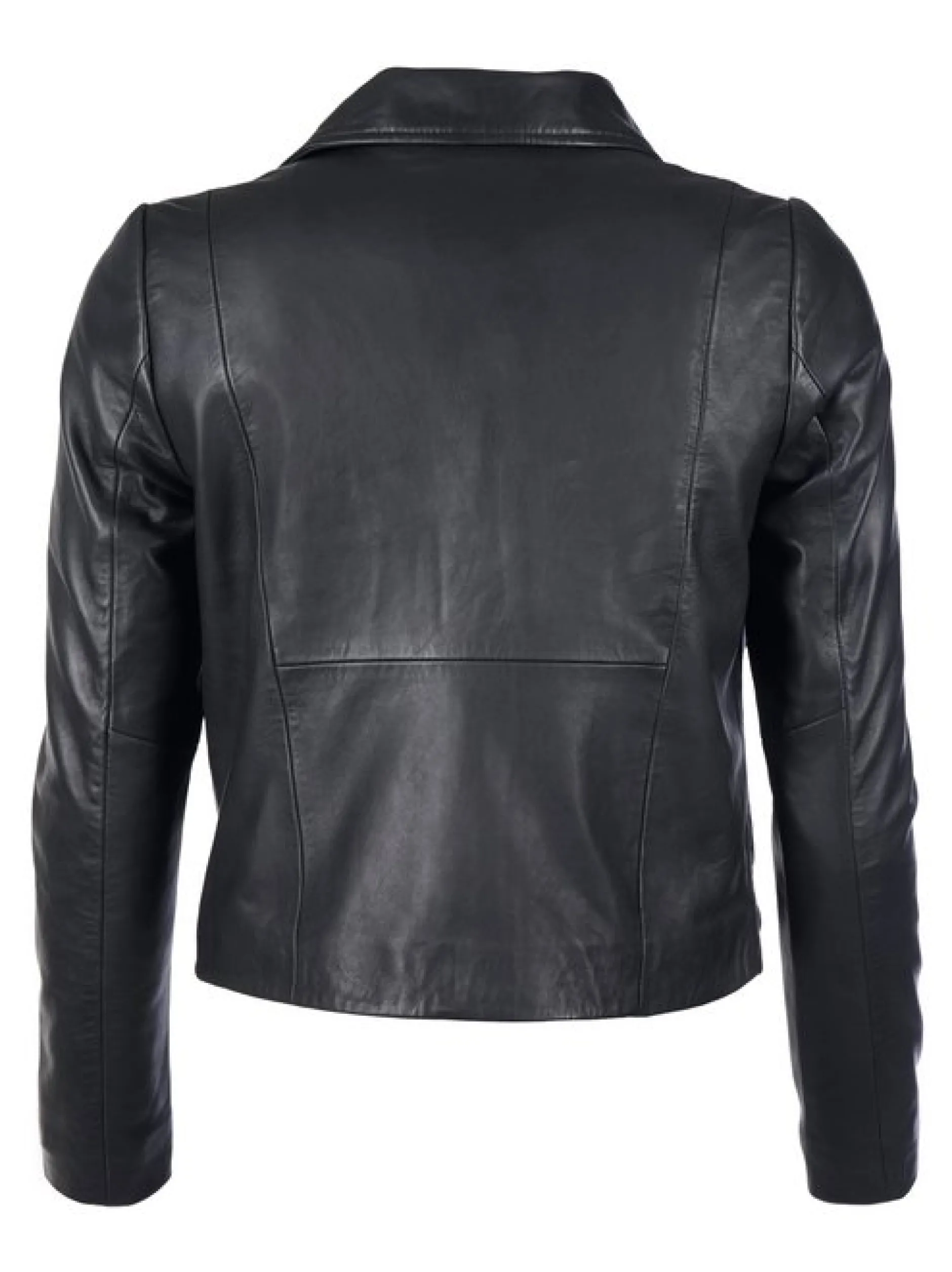 Mustang Damen Lederjacke in schwarz