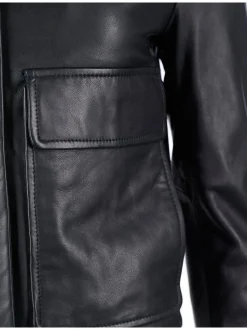 Mustang Damen Lederjacke in schwarz