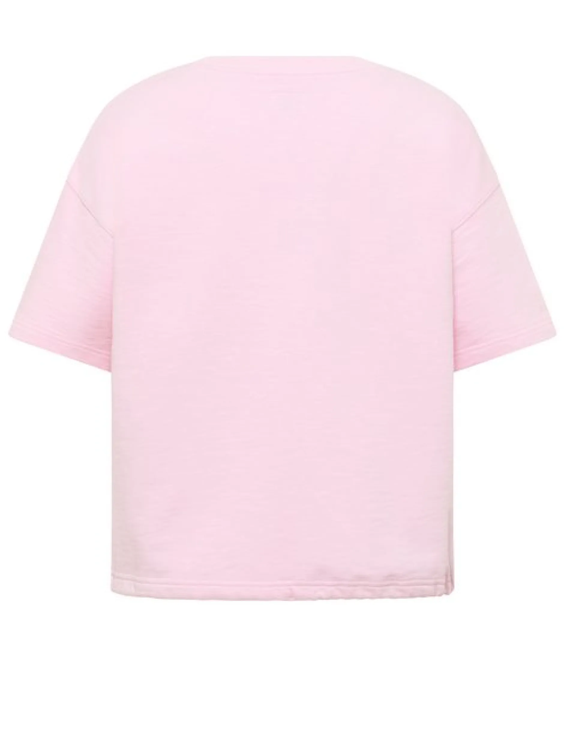 Mustang Damen Shirt in rosa - Ausschnitt: Rundhals