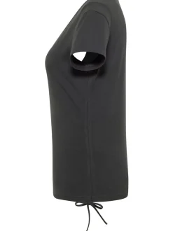 Mustang Damen T-Shirt in anthrazit - Ärmel: Halbarm