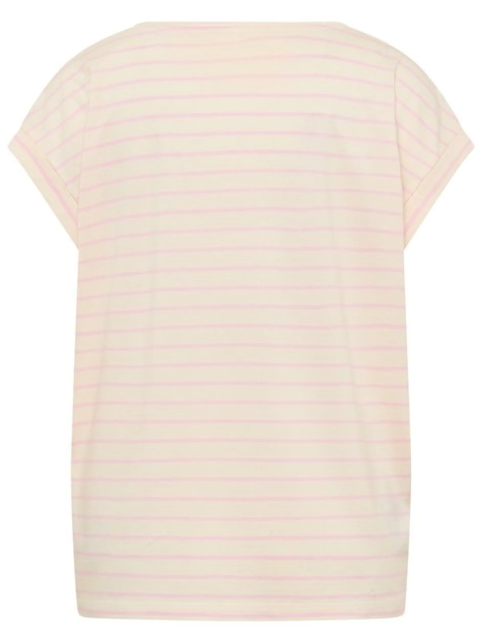 Mustang Damen T-Shirt in beige mehrfarbig
