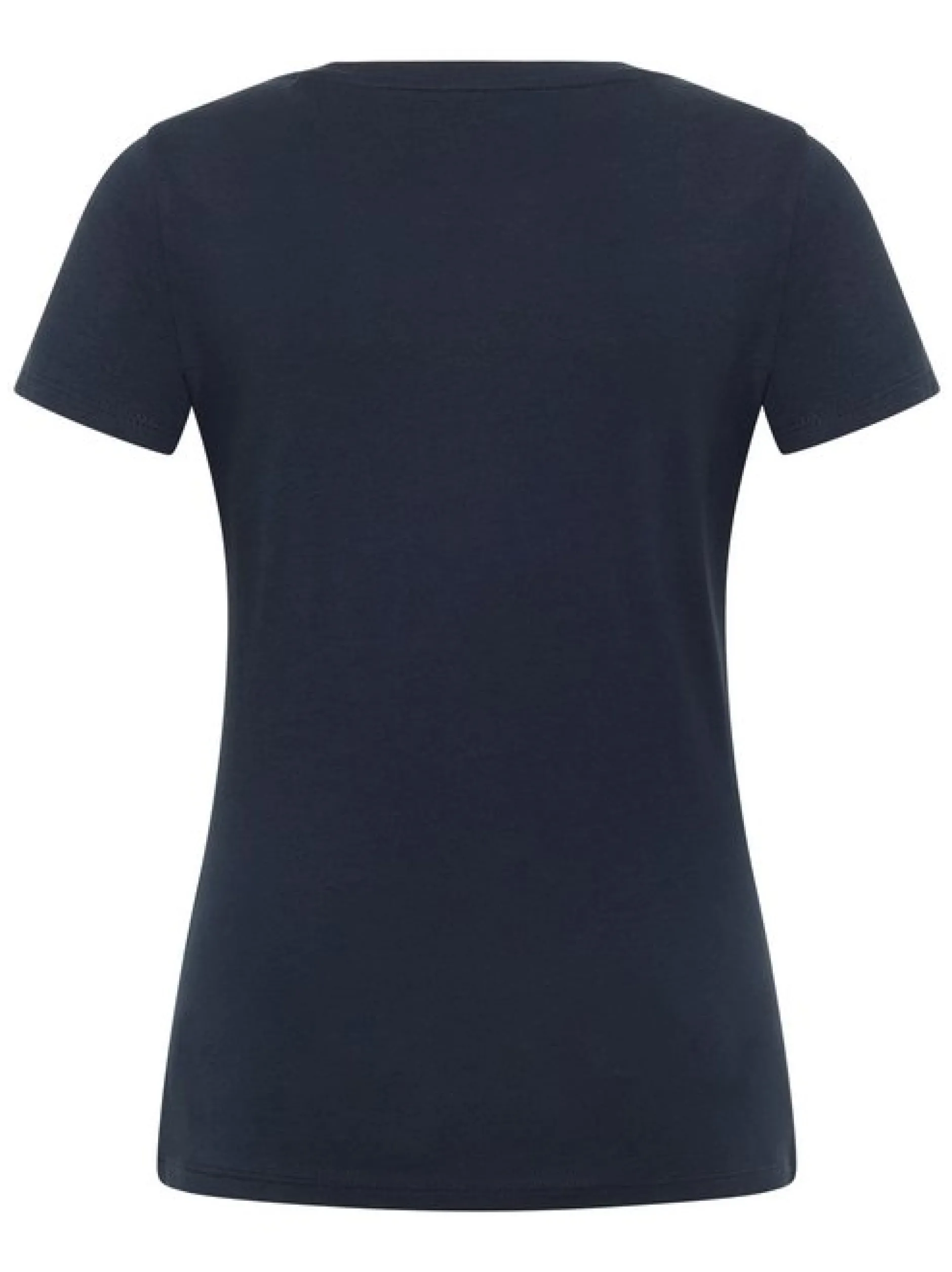 Mustang Damen T-Shirt in marine - Ausschnitt: Rundhals