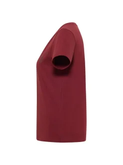 Mustang Damen T-Shirt in rot - Ausschnitt: Rundhals