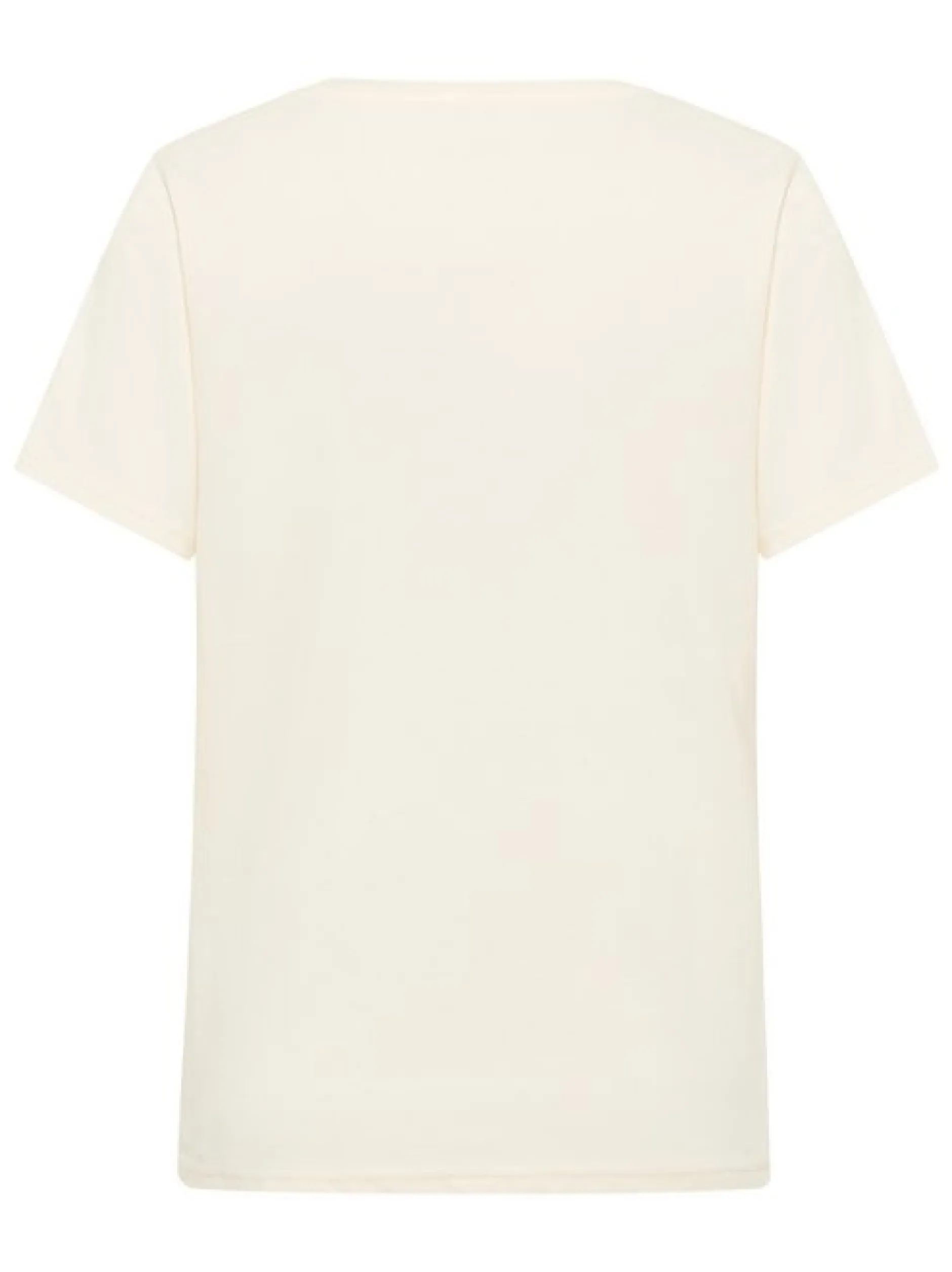 Mustang Damen T-Shirt in weiß - Ausschnitt: Rundhals